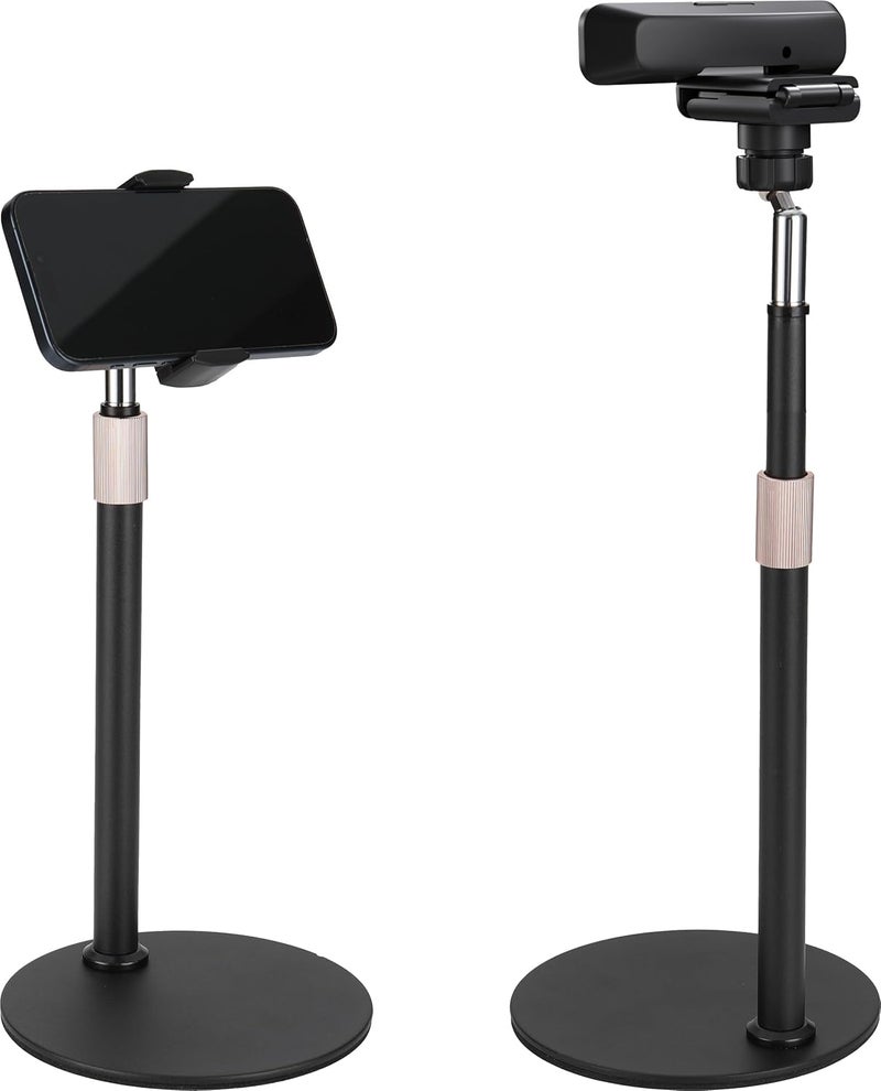 TomGear B15 All Metal Webcam Phone Desk Camera Stand 360° Swivel Holder for Webcam C960 C930e C930 C920 C920S C922x C922 Brio 4K C925e C615 and Other 1/4'' Thread Devices - Image 1